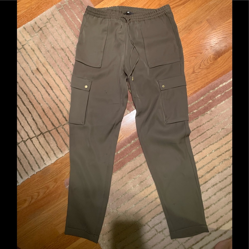 Camo green Cargo joggers